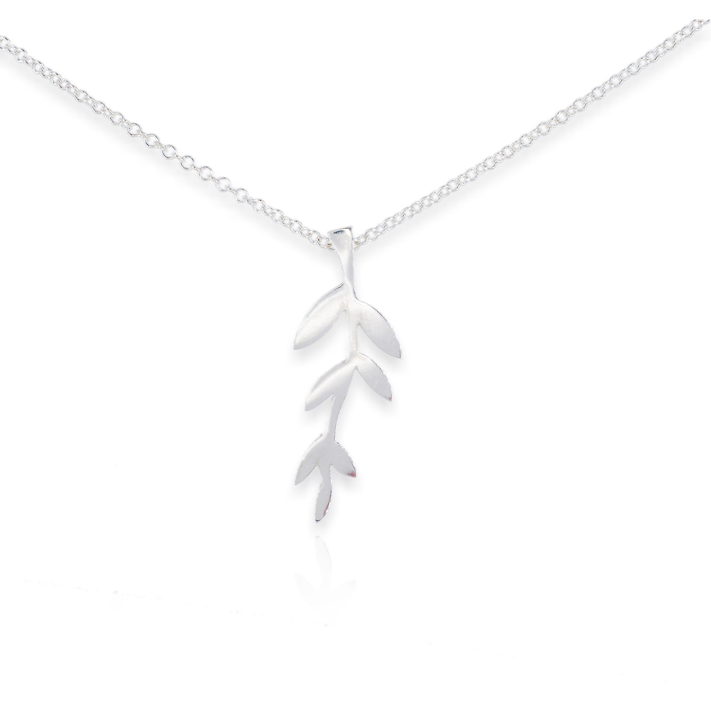 Silver Plain Eden Pendant