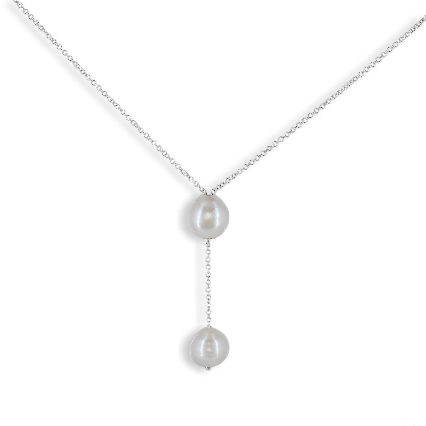 Freshwater Pearl Lariat Pendant