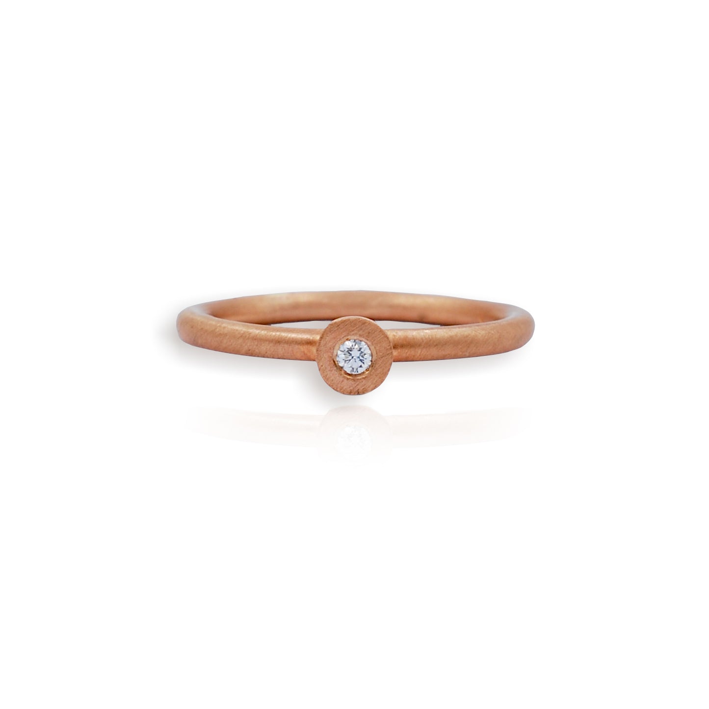 Storm 9ct Rose Gold Diamond Ring