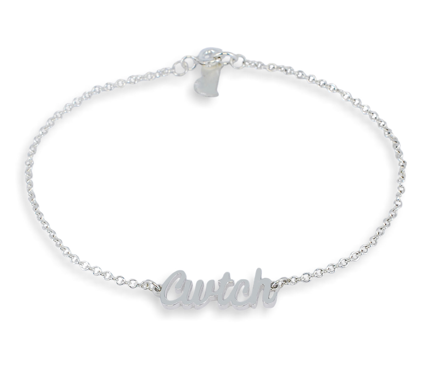 Signature Cwtch Silver Bracelet