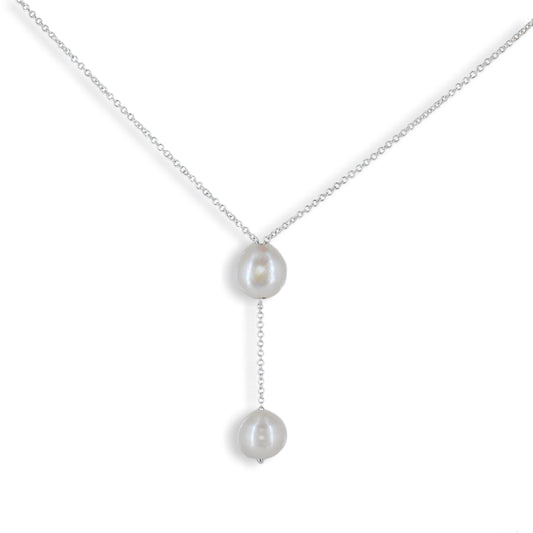 Freshwater Pearl Lariat Pendant