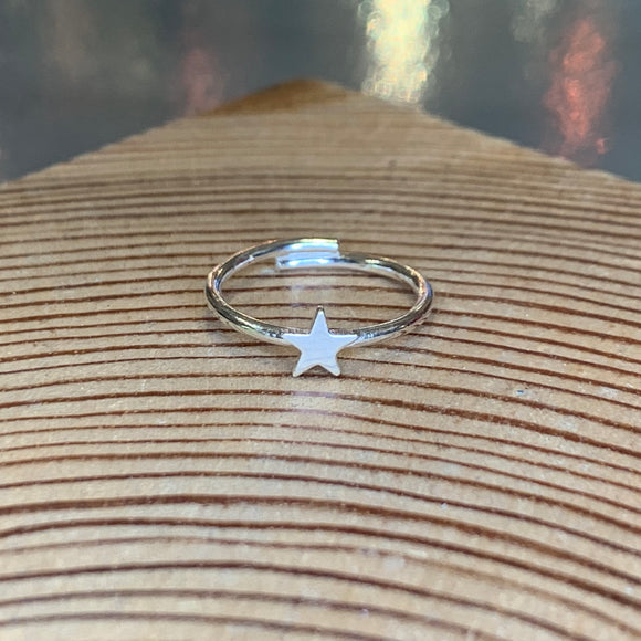 Silver Star Ring